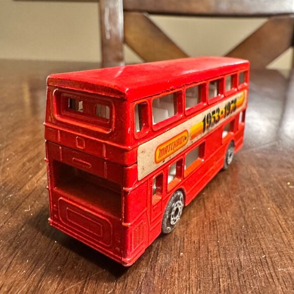 Vintage Matchbox The Londoner Red Double-Decker Bus Die-Cast Model No. 17 - Picture 4 of 5